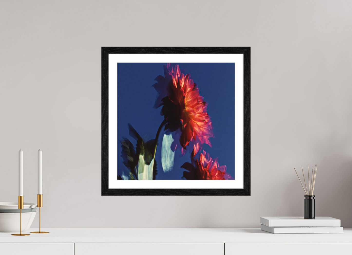 15 x 15″, matte- by Fabian Dahlia I