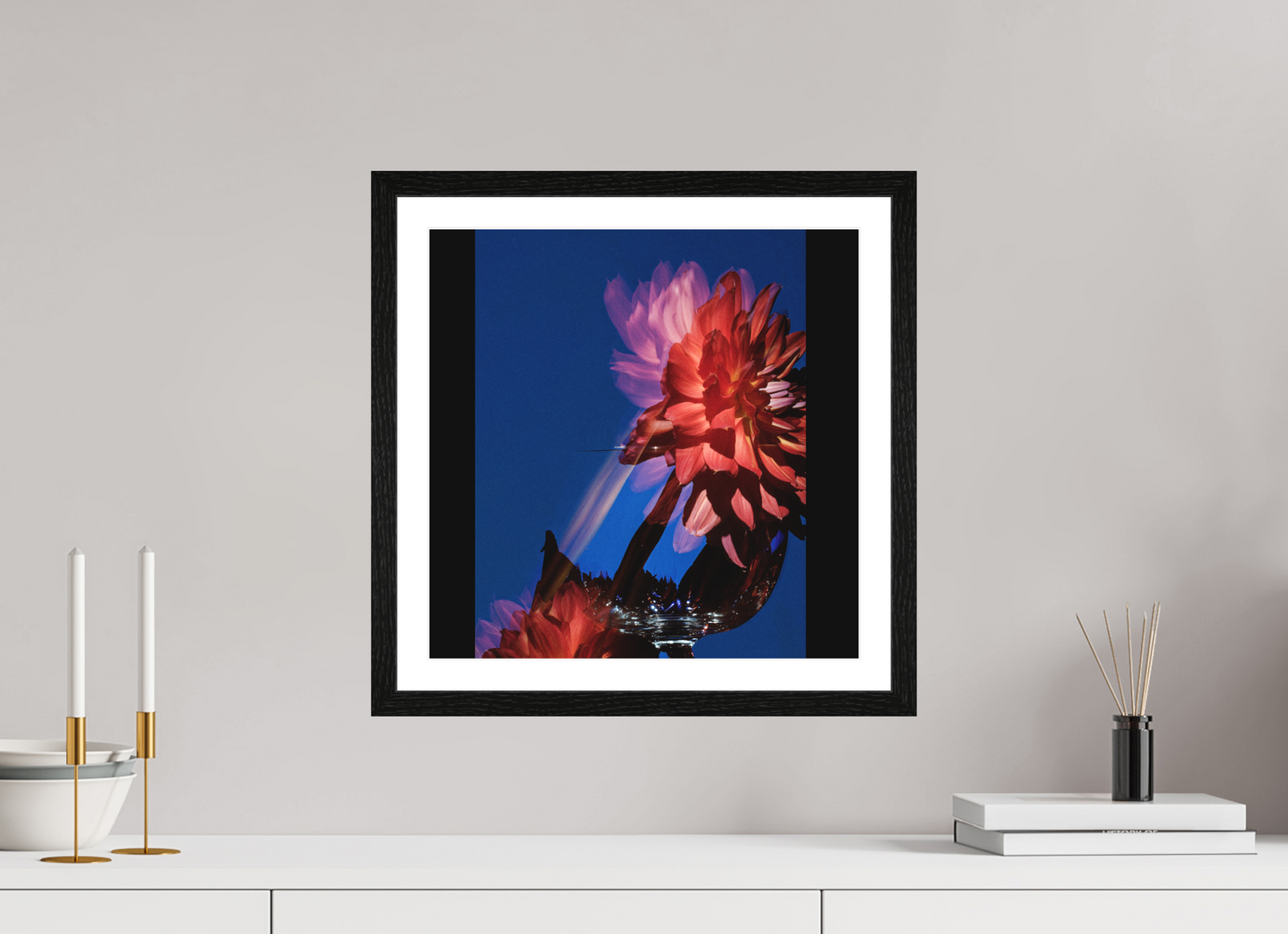 15 x 15″, matte- by Fabian Dahlia IV