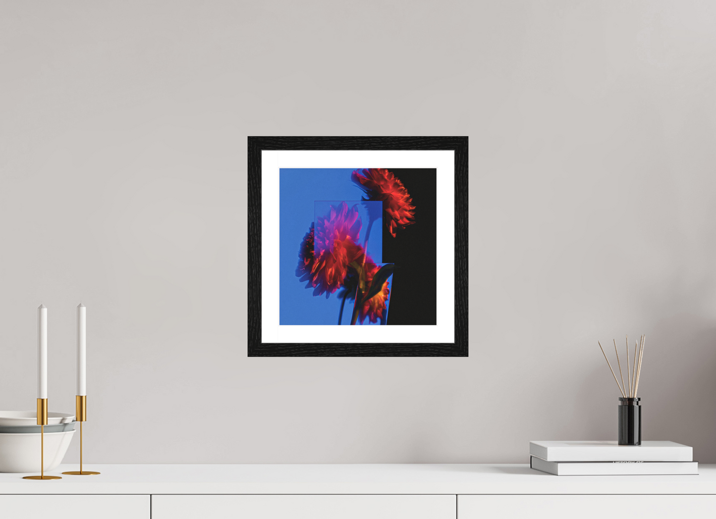 10 x 10″, matte- by Fabian Dahlia VI