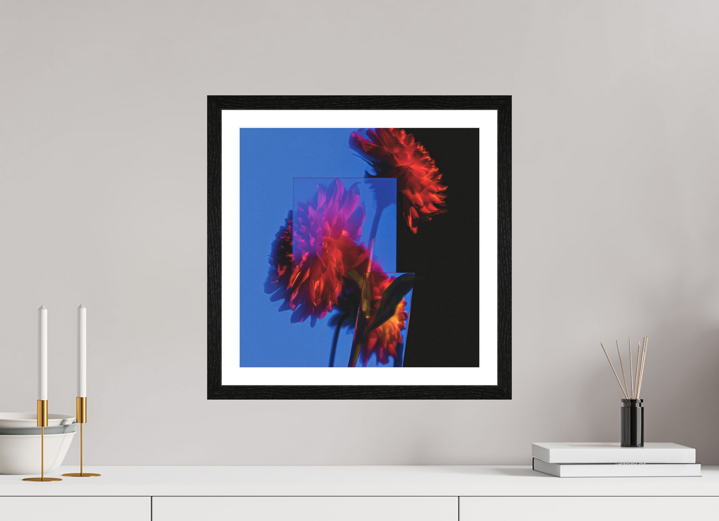 15 x 15″, matte- by Fabian Dahlia VI