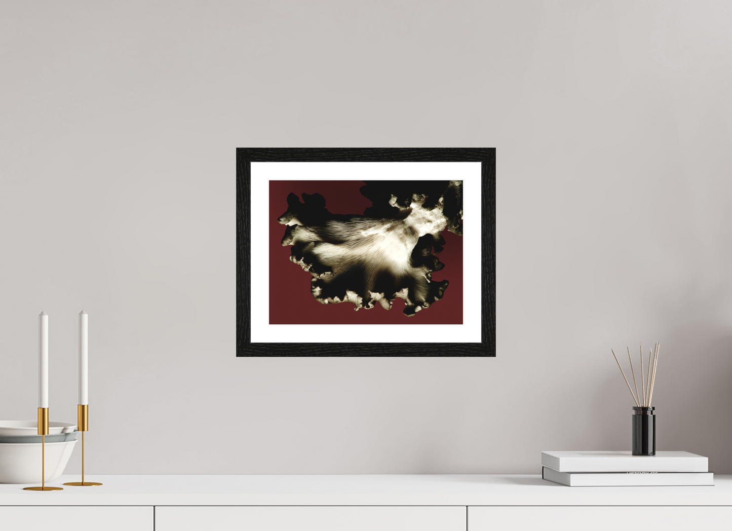 12 x 9″, matte- by Fabian Anatomy I — Gills