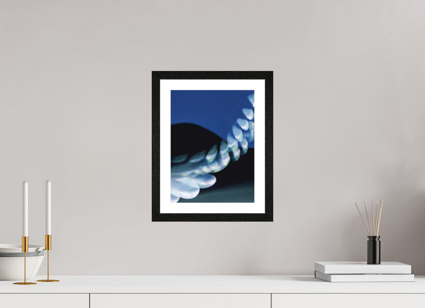 9 x 12″, matte- by Fabian Microscope X — Residue