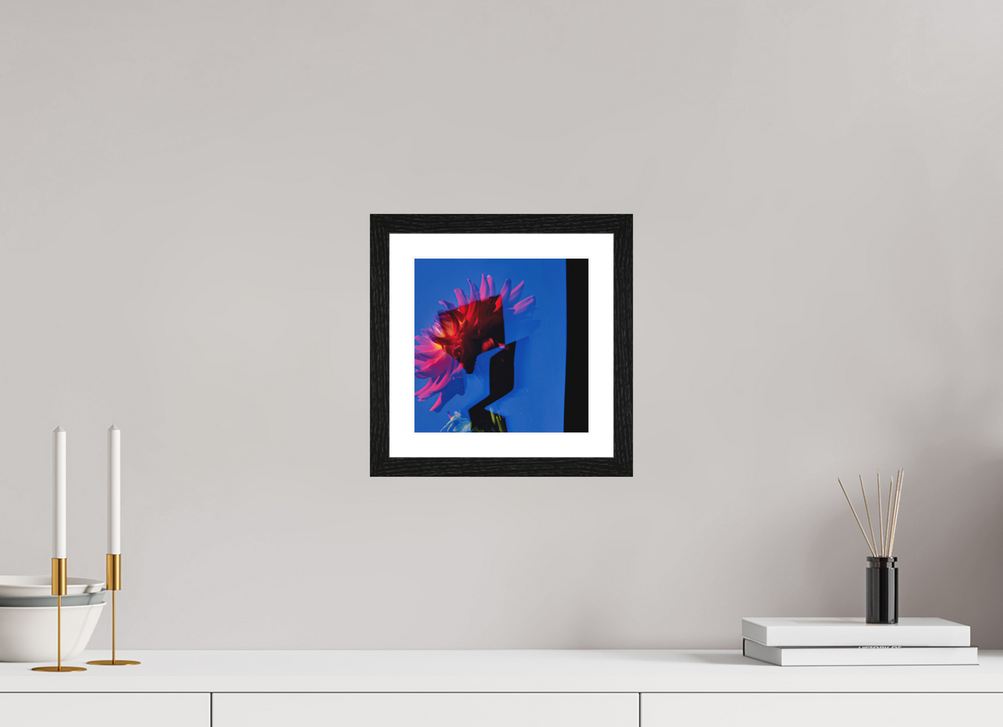 8 x 8″, matte- by Fabian Dahlia II