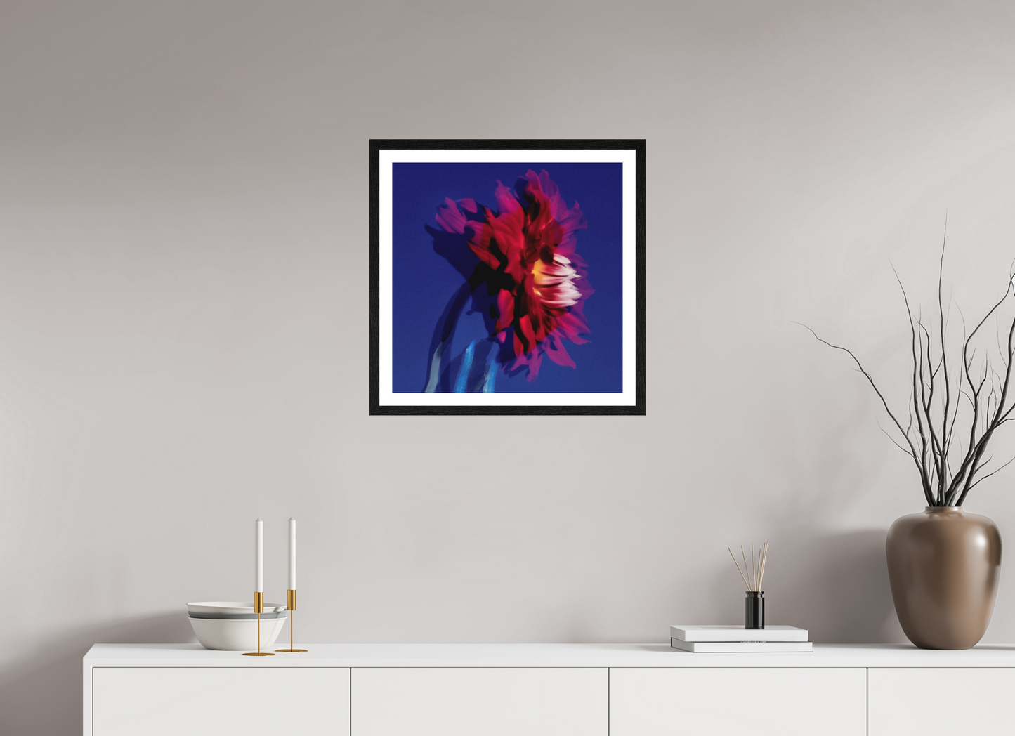 20 x 20″, matte- by Fabian Dahlia V